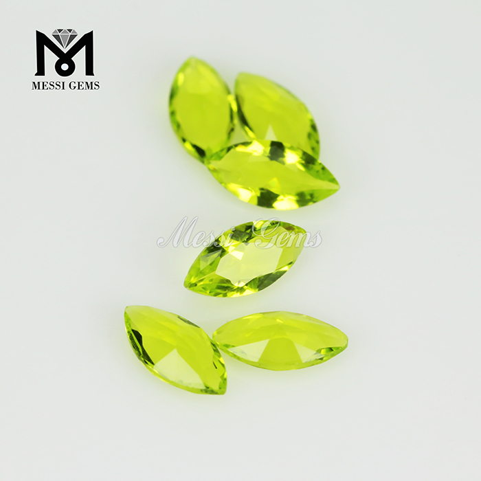 Wholesale Color Machine Cut Faceted Loose Cheap Glass Gemstone Price