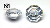 Wholesale Custom Fancy Shape Equilateral 14x14 White Zircon Price