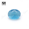 Wuzhou round crystal cat\'s eye blue glass stone