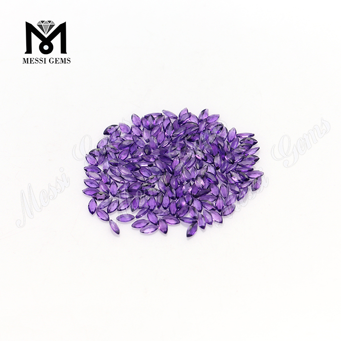 Fancy Shape Natural Amethyst Quartz Stones For Jewelry Making
