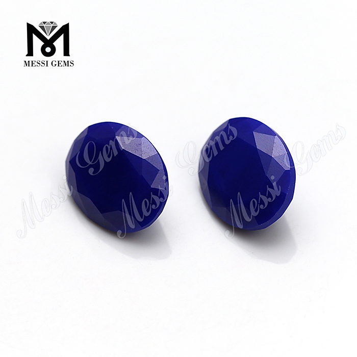 8*10mm oval cut natural lapis lazuli gems from manufacturer