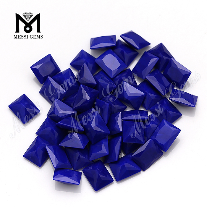 Natural baguette cut lapis lazuli loose gemstones from China