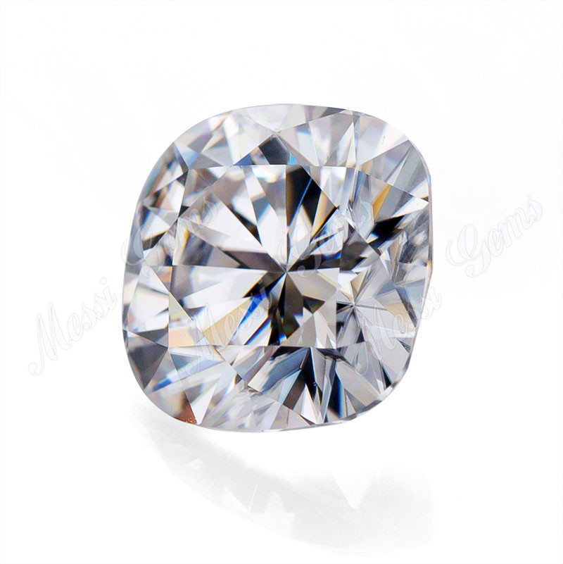 Factory loose cushion cut 1 carat wholesale moissanite diamond price