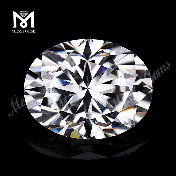 DEF VVS Oval Faceted White moissanite diamond Per Carat Price