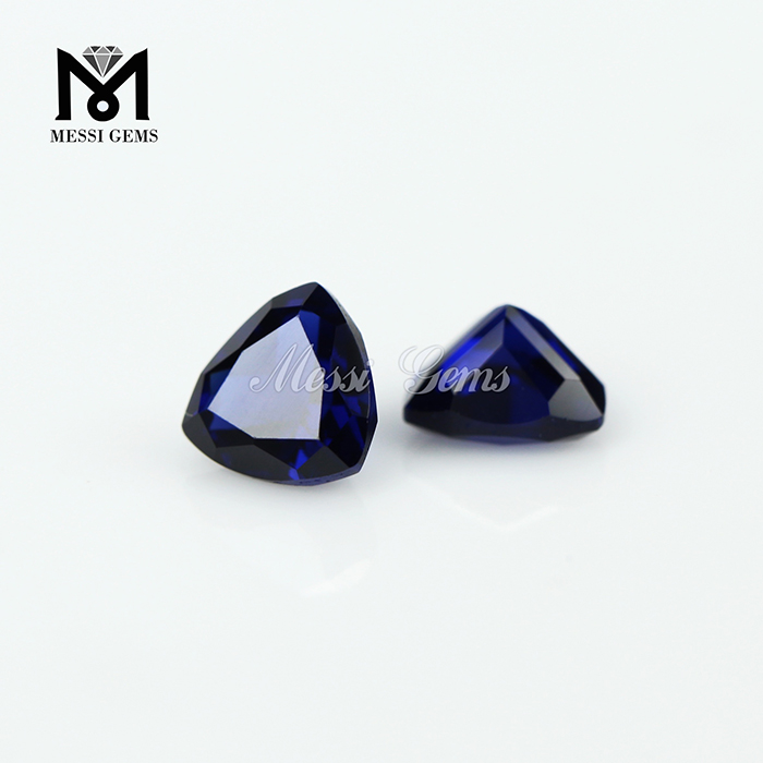 wholesale loose synthetic gems bule nano stone