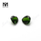 Wholesale high quality heart shape loose gemstone natural chrome diopside