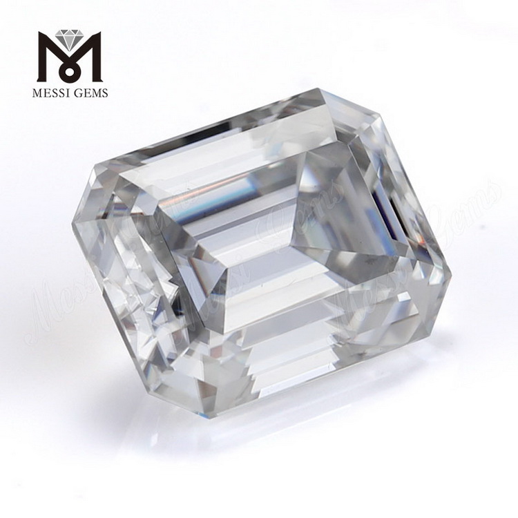 工場価格モイサナイトダイヤモンド卸売8x6mm defホワイトエメラルドカットモイサナイト