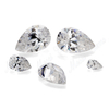 Factory 10*12mm Loose gemstones color play or fire Pear Moissanite