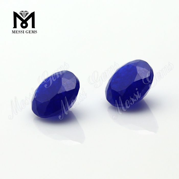 wholesale Blue color Jade Round 8mm