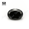 wholesale price oval black 12x16mm natural spinel