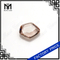 wholesale morganite color faceted Axe cut glass stone