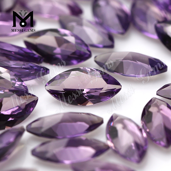 Cambio de color al por mayor Ruby 46# piedras preciosas sueltas de corundum