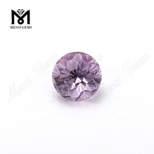 Wholesale price natural amethyst 14mm fancy shape Flower cut amethyst loose gemstone