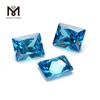 Baguette Baguette Baguette de 9x11 mm Hecho de aguamarina CZ Piedras para la venta