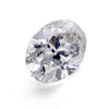 8*10mm 2.5ct 흰색 타원형 컷 컬러 플레이 또는 보석을위한 불의 모이 사나이트