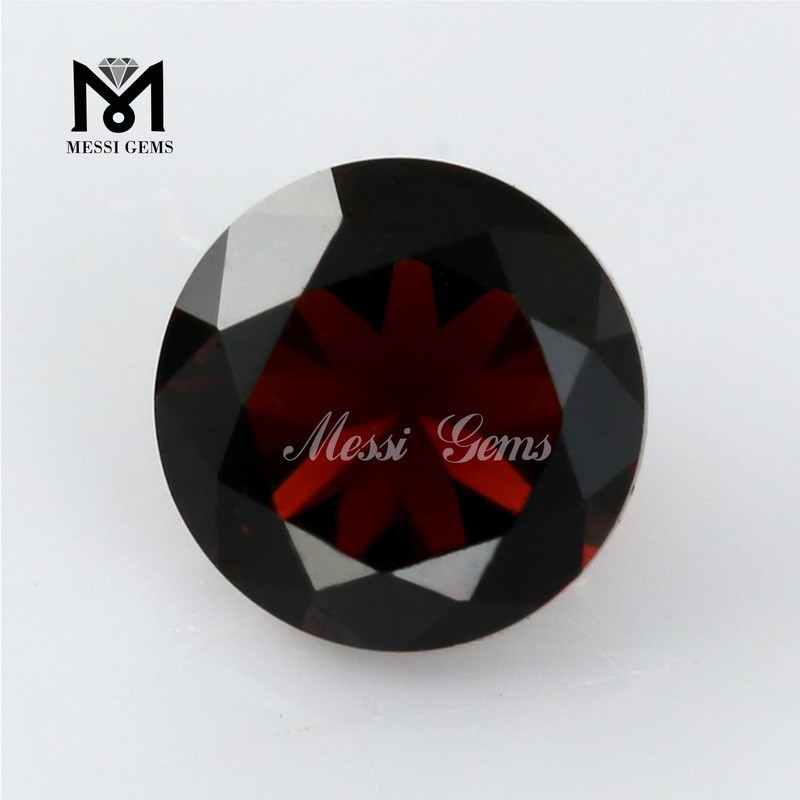 Vente chaude ronde grenat cire coulée nanogems