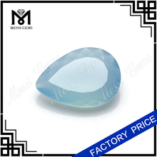 Aqua Pear Chalcedony Gemstone Loose Natural Aqua Chalcedony