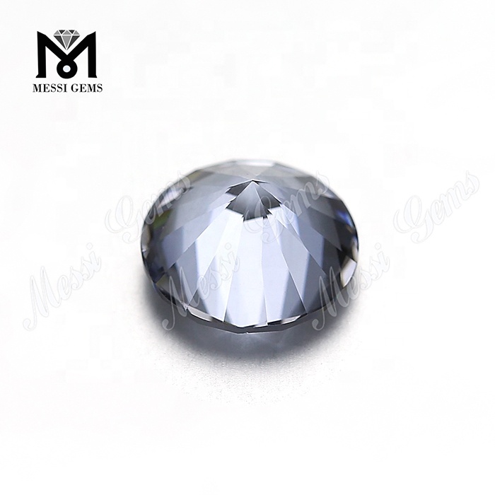 Russe ronde brillant cristal synthétique synthétique couleur de couleur change de pierres