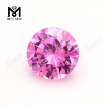 Synthetic 3.5mm 2# ruby price pink ruby stone