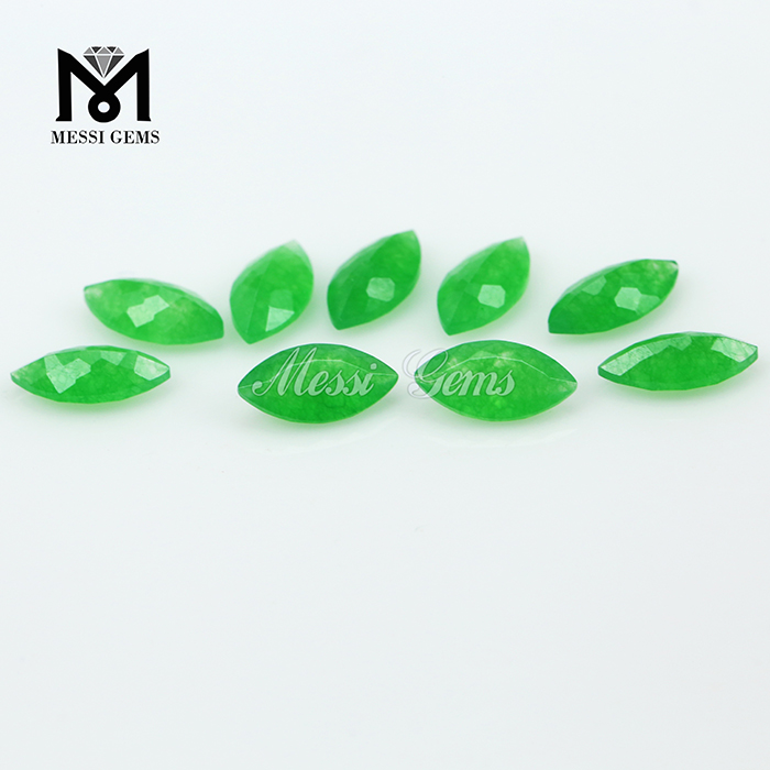 loose natural malaysian jade marquise shape stones jewels jade for wholesale