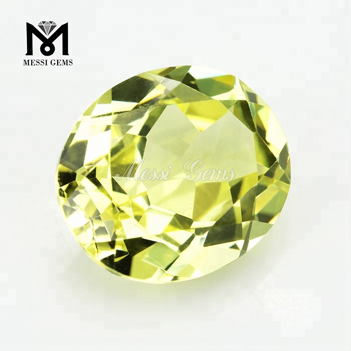 #10 high imitation gemstones peridot nanosital stones from Russia