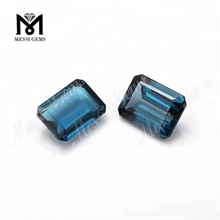 Wholesale London Blue 12*16mm Natural Topaz Gemstones