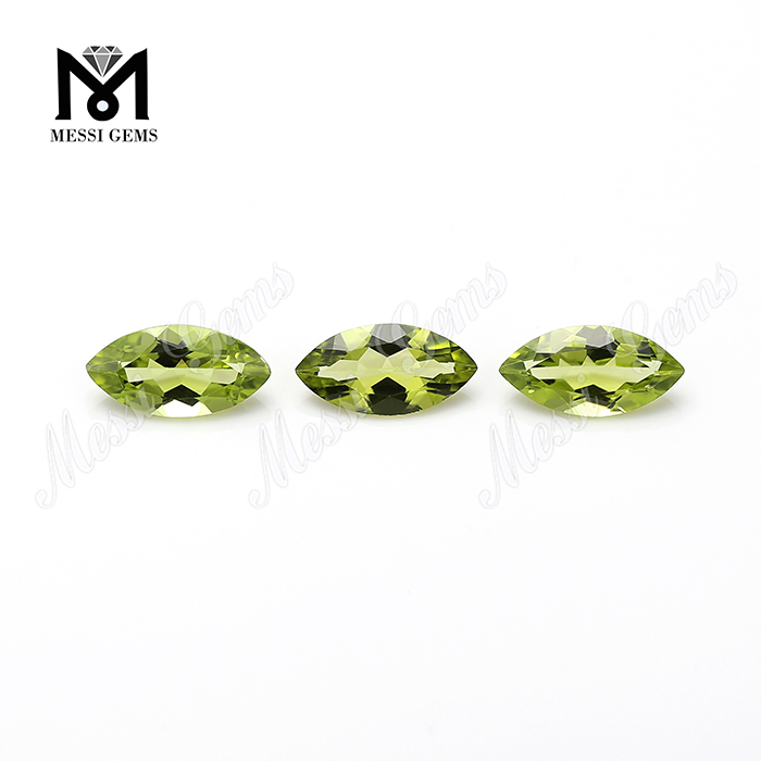 wholesale fancy cut natural peridot topaz stone price per carat
