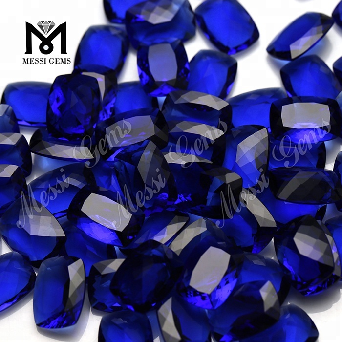 high quality machine cut colored glass gems