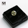 Factory price moissanite diamond wholesale 5mm brilliant yellow gemstone moissanite for ring