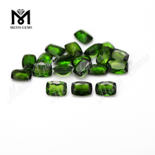 Wholesale Price High Quality Cushion Cut Rough Loose Gemstone Chrome Diopside