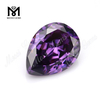 Wholesale 15MMx20MM Amethyst color loose cubic zirconia cz stone