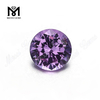 Russe ronde brillant cristal synthétique synthétique couleur de couleur change de pierres