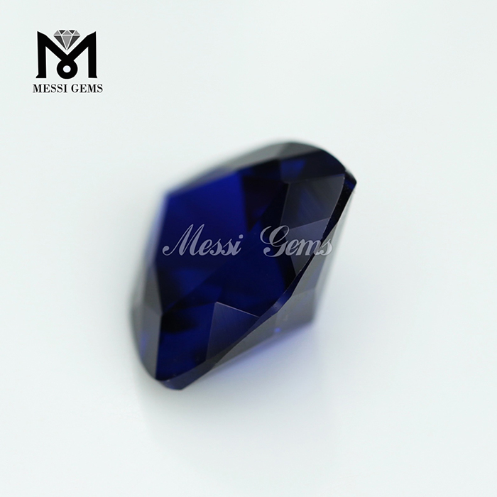 trillion cut synthetic stones dark blue spinel, blue spinel gem
