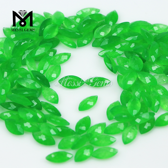 loose natural malaysian jade marquise shape stones jewels jade for wholesale