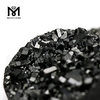 Druzy Round Shape Black Color Natural Druzy Agate Stone