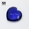 machine cut created synthetic sapphire glass stone