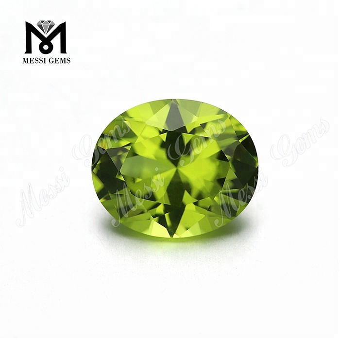Wholesale Price Diamond Cut 10*12mm #139 Oval Shape Nanosital Gemstone