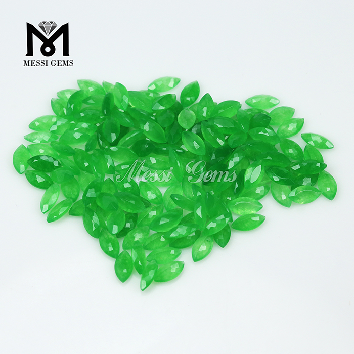 loose natural malaysian jade marquise shape stones jewels jade for wholesale