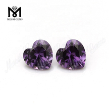 heart cut 7x7mm #46 synthetic alexandrite stones price