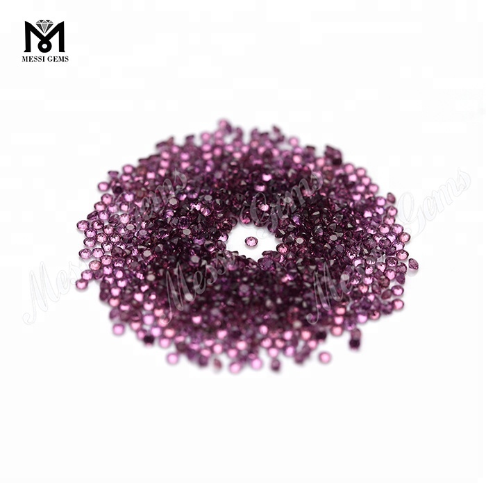 Small Size Natural Purple Garnet Stone 1.75mm Natural Garnet Stone
