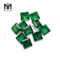 lab reated synthetic green emerald gemstones