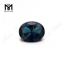 Wax Casting loose oval cut 10x12mm london blue nanosital stone