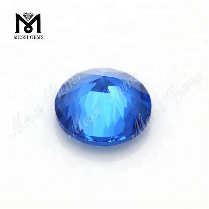 Gemma sintetica blu 10,0mm 119# pietre di spinel