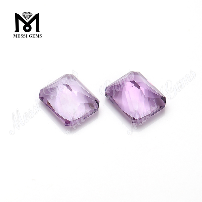 Eye Clean Quality Octagon Shape Natural Amethyst Stone Per Carat Price