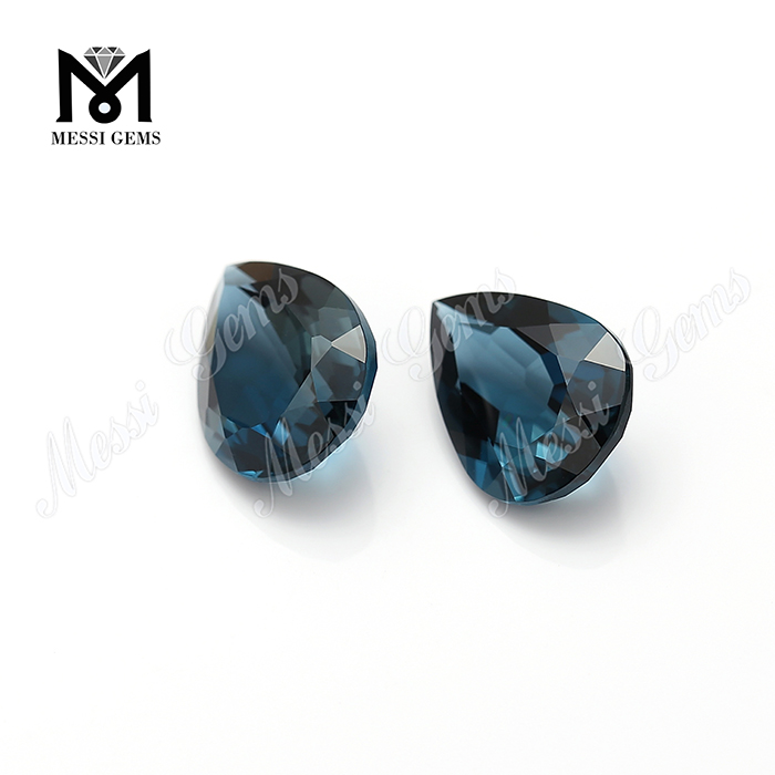 pear cut large sizes blue topaz london natural gemstones