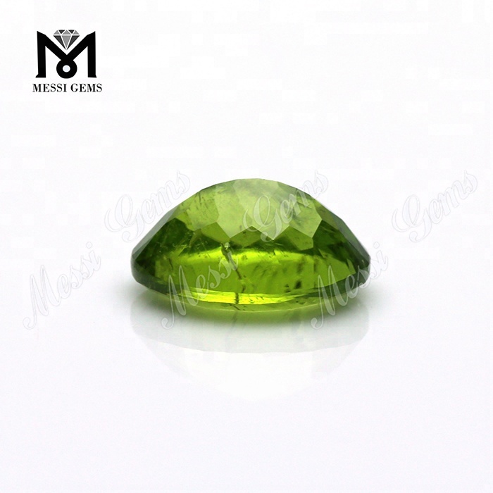 Oval 6x8MM Precious Natural Green Olivine Stone