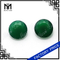 8mm round cut chinese green natural agate stone