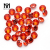 AAA 1mm round color cz stone loose cheap cubic zirconia gemstone