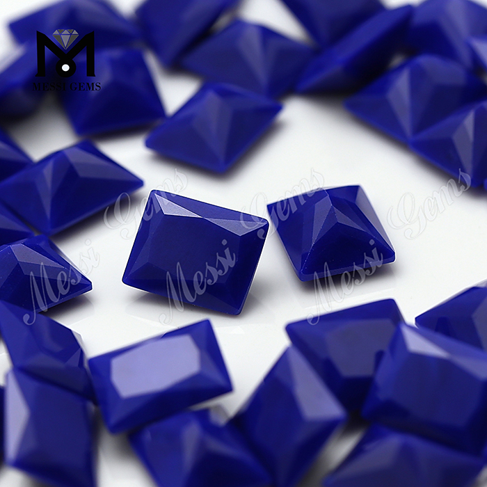Natural baguette cut lapis lazuli loose gemstones from China