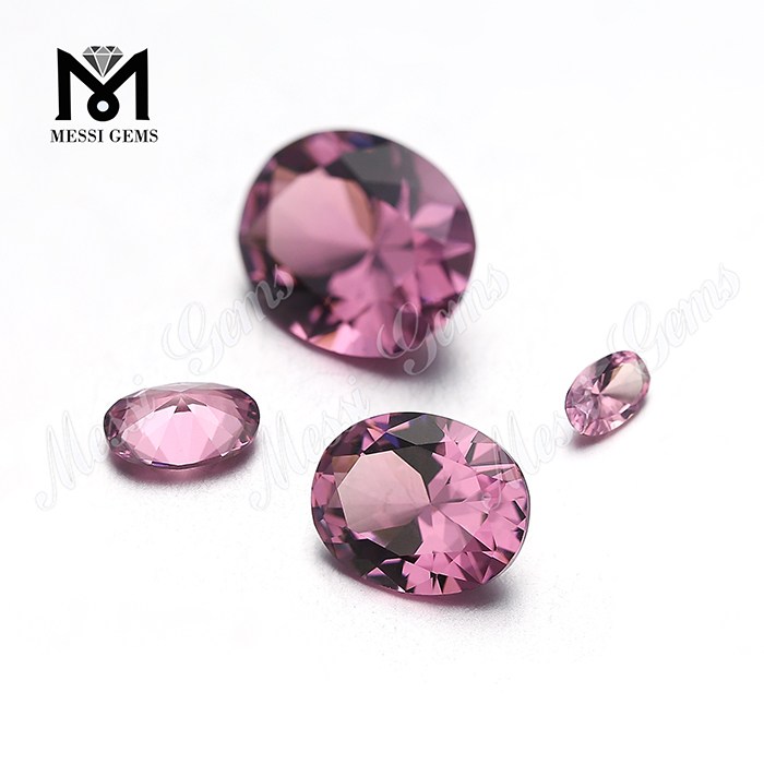 factory loose color changing 205# pink russian nanosital rough gemstone
